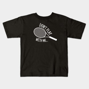 tennis lover graphic Kids T-Shirt